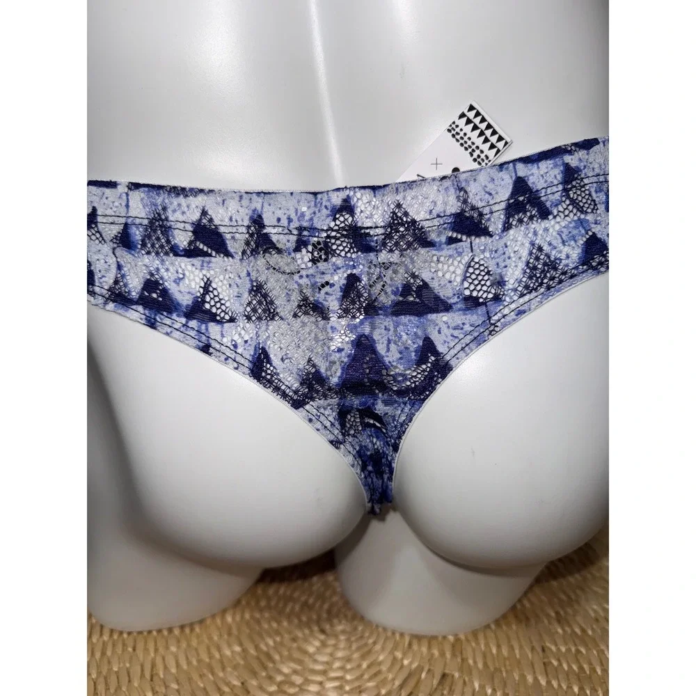 CosaBella Men's Printed Lace G-String Thong Sexy Sheer Designer Underwear S‎ NEW